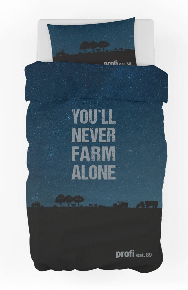 Bettwäsche You´ll never farm alone