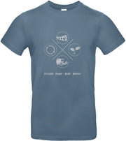 profi T-Shirt plough - plant - reap – repeat Größe XXL