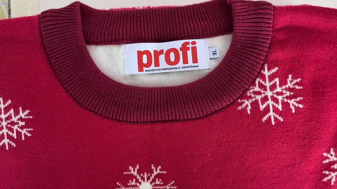 profi Weihnachtspulli