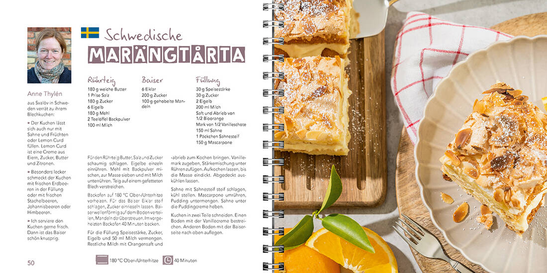 Blechkuchen: Süß und herzhaft