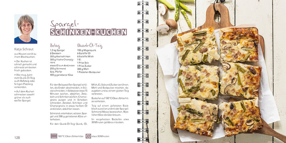 Blechkuchen: Süß und herzhaft