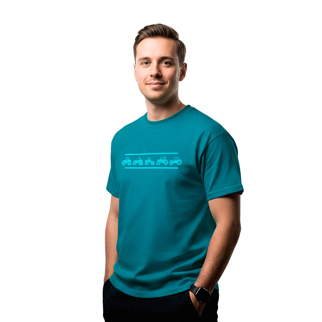 profi T-Shirt Youngtimer Diva Blue