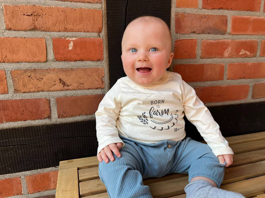 top agrar Baby-Shirt Born to farm