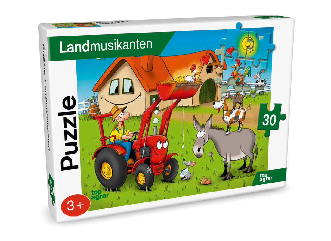 top agrar Kinder Puzzle Landmusikanten Uli Schnitkemper